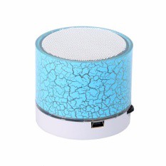 Unique Crack Mini Speaker LED Mini Wireless Bluetooth Speaker TF USB ...