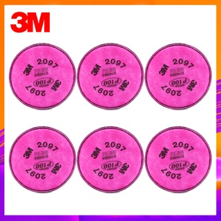 3M 2097 P100 ที่มีประสิทธิภาพสูงกรองผ้าฝ้ายป้องกันอนุภาคกรองผ้าฝ้ายอินทรีย์ไอกลิ่นฝุ่น-proofเชื่อมผ้าฝ้าย Anti-particulate filter cotton