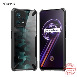 Rzants เคสแข็ง แบบใส ลายพราง กันกระแทก สําหรับ Reame 9 Pro Plus Realme 9 4G