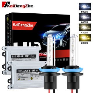 2 ชิ้น!!! Xenon H7 55W บัลลาสต์บางเฉียบชุด HID Xenon ไฟหน้าหลอดไฟ 12 โวลต์ H1 H3 H4 H8 H11 HB3 HB4 เปลี่ยนหลอดฮาโลเจน