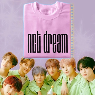 เสื้อยืดผ้าฝ้าย NCT Dream Shirt Outfit / เสื้อยืด Neo Culture Technology / NCTzens Merch - LIGHT PINK