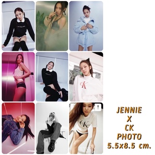 JENNIE BLACKPINK - PHOTO รูป Calvin klein DAZED 5.5x8.5 cm.