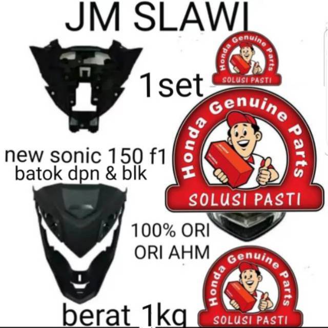 61311/6130B K56 N00 ฝาครอบมือจับ rr มือจับ fr botak ไฟหน้าด้านหลัง new sonic 150 ori honda ah.