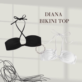 (มี5สี) ♟ DIANA BIKINI TOP บราว่ายน้ำ ผ้าrib