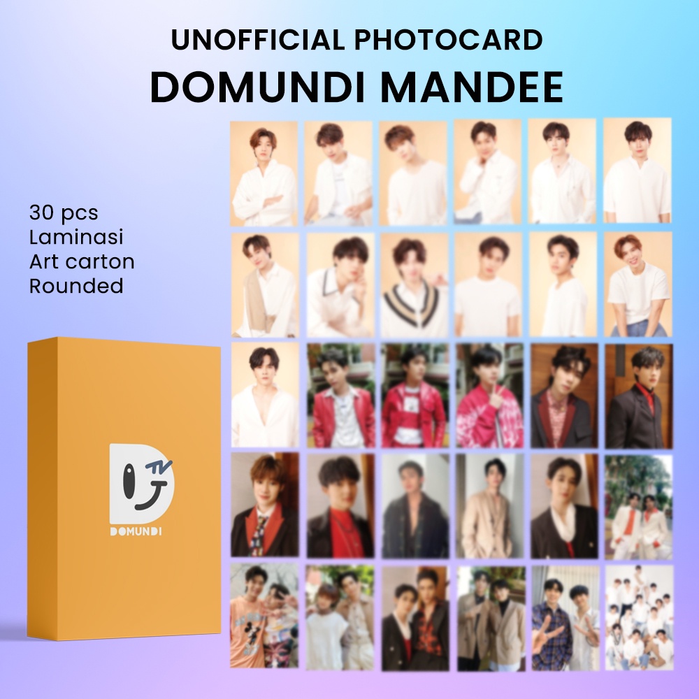 Unofficial Photocard Pack DMD Zee NuNew Net James Max Nat Raikan