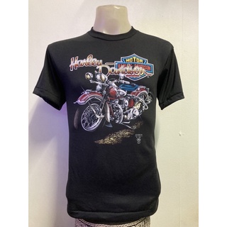 เสื้อยืด ลาย Harley Davidson สไตล์วินเทจ