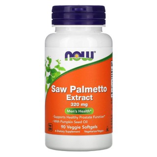 Now Foods, Saw Palmetto Extract, 320 mg [ 90 Veggie Softgels ] with Pumpkin Seed Oil , Saw Palmetto Berry puritan