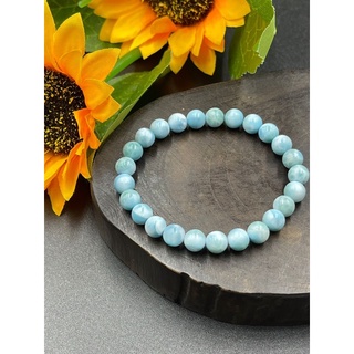 สร้อยข้อมือลาริมาร์ Larimar good quality 6mm