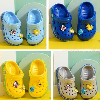Wonderful รองเท้าแตะรัดส้น แต่งลายการ์ตูน สำหรับเด็ก