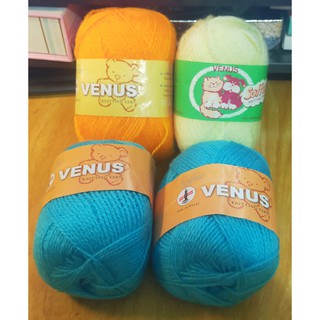 ไหมพรม วีนัส Venus เบอร์ 2/7 [50กรัม]