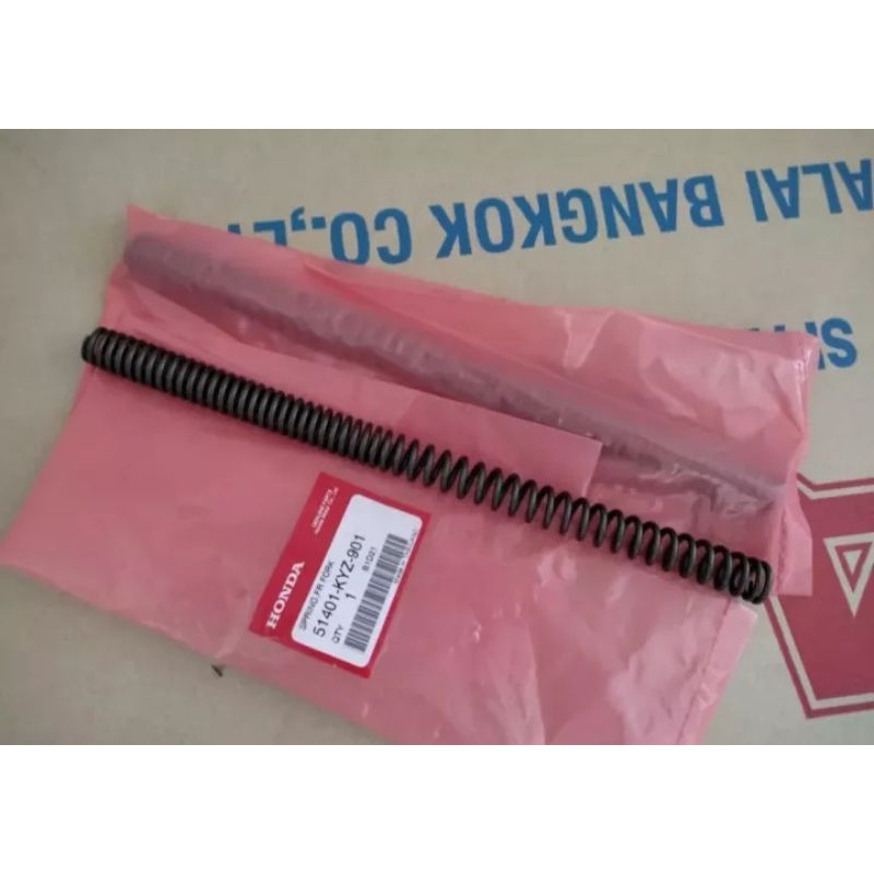 สปริงโช๊คหน้า honda wave 125i 2012 ปลาวาฬ แท้เบิกศูนย์(51401-KYZ-901)ราคาต่อคู่
