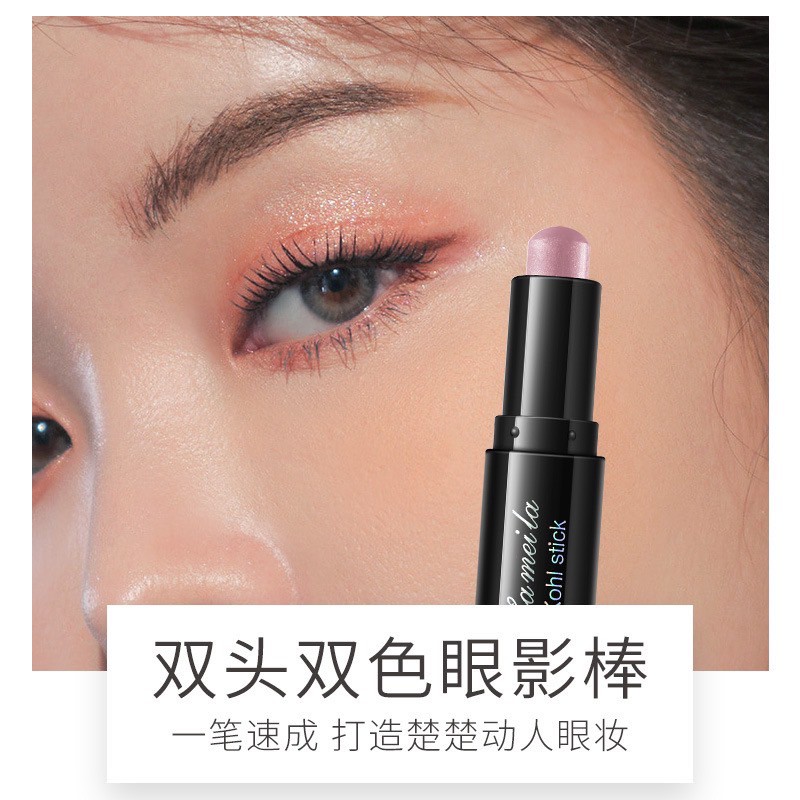 C.99 LAMEILA อายแชโดว์ แบบแท่ง 12 สี กันน้ำ เม็ดสี ชิมเมอร์ไข่มุก C.99 ราคา ถูกที่สุด ดีลบีเคเค แกลเลอรีภาพที่ 3