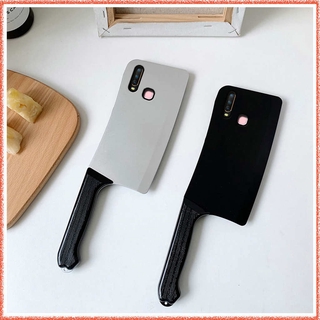 Kitchen Knife วีโว่ เคส  Vivo Y15 2020 Y12 Y30 S1 Pro V11 V15 V17 Pro Y91 V11i Y17 Y50 Y93 Y19 Y95 V9 Y81 Y81i V7 Plus Y71 V5 Lite Y85 V5s X21 Nex 3 Funny Hard Case Vivo50 มีดทำครัว เคสโทรศัพท์มือถือ