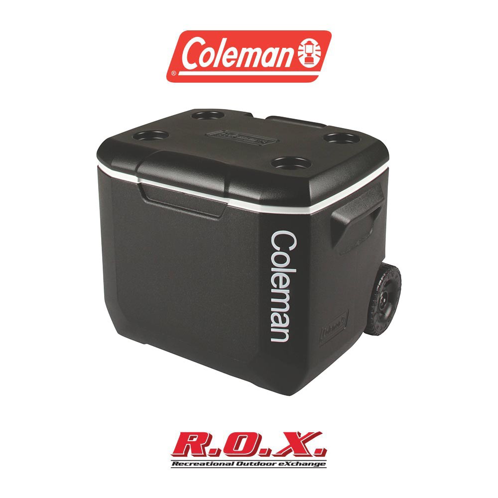 COLEMAN COOLER 50 QT WHLD BLK/GRY กระติกน้ำอเนกประสงค์ กระติกน้ำแคมป์ปิ้ง