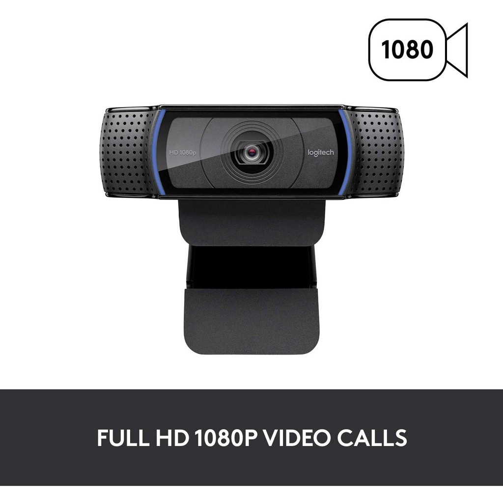 [ราคาพิเศษ ประกัน2ปี] Logitech C920 Pro HD Webcam 1080p กล้องเว็บแคมติดคอม FULL HD 30fps