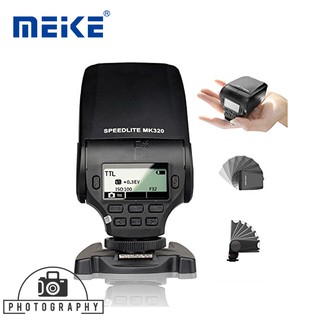 แฟลช MK320 -  Meike Flash MK-320 Auto - สำหรับกล้องมิลเลอร์เลส รับประกัน 1 ปี