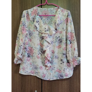 เสื้อสายเดี่ยวและมีแขน มือ 1 ผ้าชีฟอง
