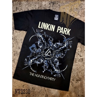 เสื้อยืดผ้าฝ้ายพรีเมี่ยม  230 Linkin Park  ROCK เสื้อยืด เสื้อวง เสื้อดำ สกรีนลายอย่างดี ผ้าหนานุ่ม ไม่หดไม่ย้วย