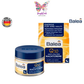 ครีมบำรุงผิวกลางคืน Balea Q10 Anti-Wrinkle Night Cream 50 ml