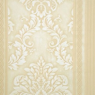 KASSA HOME วอลล์เปเปอร์ติดผนัง Luxury รุ่น 63046 ขนาด 53 x 1000 ซม. สีครีม Wallpaper