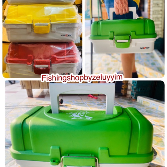 กล่องใส่อุปกรณ์ตกปลา 2ชั้น ka’Izen รุ่นKz200กล่องใส่เหยื่อปลอม