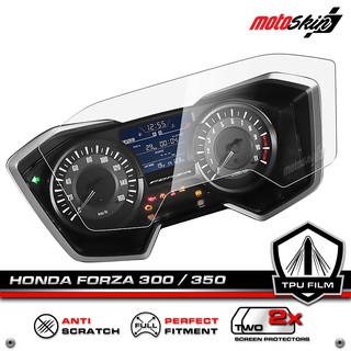 ฟิล์มกันรอยหน้าปัด HONDA FORZA300 / 350 SHOCKPROOF TPU Dashboard Protection Film