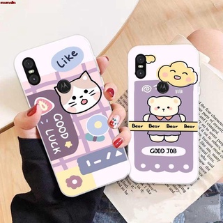 เคสซิลิคอน TPU นิ่ม ลาย 5 Motorola One E6 G8 G E6S E 5G Edge Fusion Fast Stylus Power Zoom Pro Action Vision Macro Plus Play Hyper 2020 TXCHE