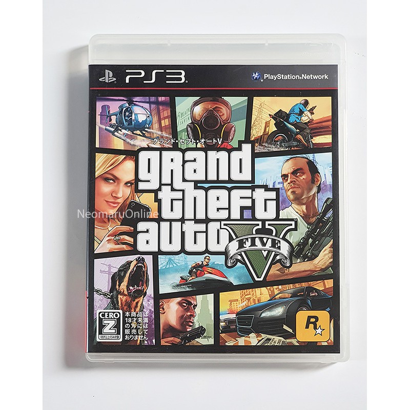 PS3 GTAV (GTA5) แผ่นแท้ จากญี่ปุ่น Play Station3