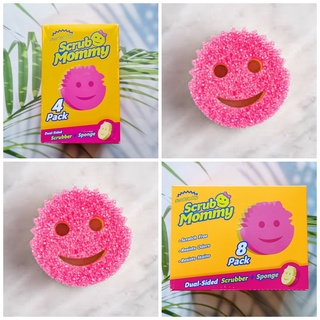 ฟองน้ำอเนกประสงค์ แบบ 2 ด้าน Scrub Mommy® Dual-Sided Scrubber and Sponge (Scrub Daddy®) ที่ขัด + ฟองน้ำ