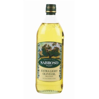 ✨นาทีทอง✨ ซาโบรโซ่ เอ็กซ์ตร้าไลท์ น้ำมันมะกอก 1 ลิตร Sabroso Extra Light 1 L