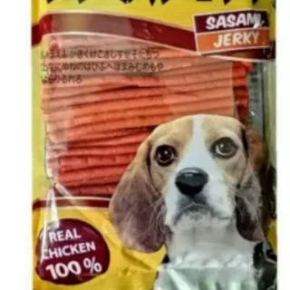 ขนมสุนัข ขนมหมา Sasami jerky by Bankadok 500G