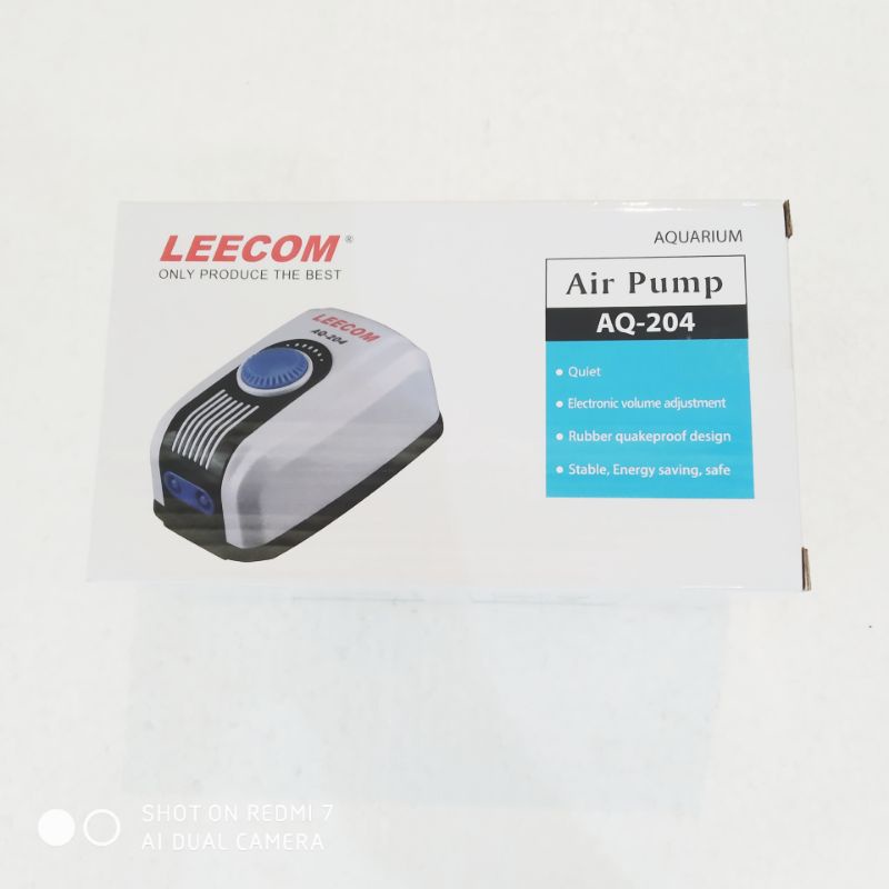 LeeCom AQ-204 เครื่องเติมอากาศแบบปั๊ม 2 หลุม