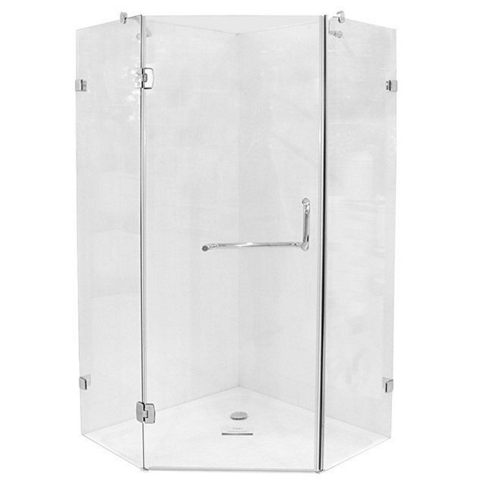 SHOWER ENCLOSURE MOYA B318 100x100 cm ฉากกั้น อาบน้ำ MOYA B318 100X100 ซม. ฉากกั้นอาบน้ำ ฉากกั้นอาบน