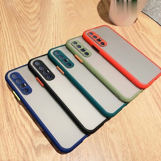 เคสพลาสติกแข็ง เนื้อแมตต์ กันกระแทก สําหรับ Oppo Reno3 Oppo Reno3 Pro 5G