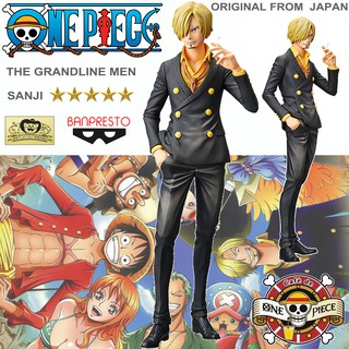 งานแท้ Original ฟิกเกอร์ แมวทอง Banpresto One Piece วันพีซ เต็มพิกัดสลัดจอมลุย วันพีช Vinsmoke Sanji ซันจิ วินสโมค