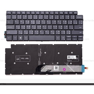 KEYBOARD DELL  INSPIRON 7490 สีดำ TH-EN