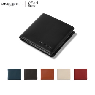 Louis Montini (NEVILLE) กระเป๋าสตางค์หนังแท้ กระเป๋าสตางค์ผู้ชาย หนังวัวแท้ Mens Wallet TTM061