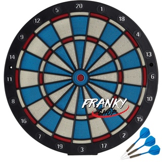 กระดานปาเป้าพลาสติก กระดานปาเป้าพร้อมลูกดอก 3 ชิ้น Plastip Dartboard