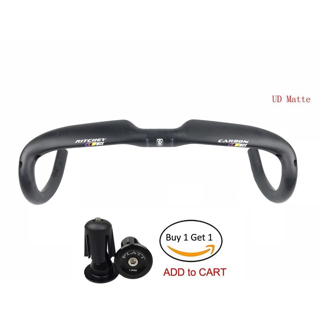 Cycling Carbon 3K Road Bike Bicycle Racing Integrated Bar Stem Drop bar