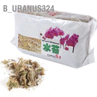 B_Uranus324 🌱🌱ปุ๋ยอินทรีย์ มอสสแฟกนัม ให้ความชุ่มชื้น 6 ลิตร สําหรับกล้วยไม้ ฟาลานอปซิส