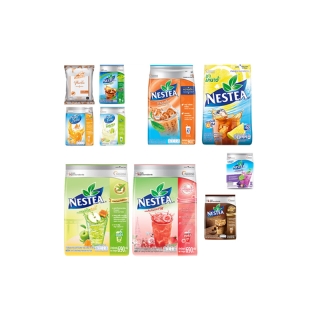 Nestea & Fruittime รวมสินค้า ชาเนสที และฟรุตไทม์ ชนิดผง 3in1