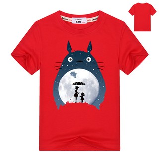 เสื้อยืดแขนสั้นพิมพ์ลาย My Neighbor Totoro