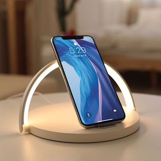 ( พร้อมส่ง ) Mooas Modern Simple Wireless Charing Nightlight แท่นชาร์จแบตไร้สาย แบบ Fast Charge