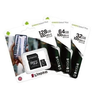 ✔ของแท้✔ 32GB, 64GB, 128GB, MICRO SD CARD (ไมโครเอสดีการ์ด) KINGSTON IMOU CLASS 10 (SDCS2/32GB) (SDCS2) รับประกัน LT