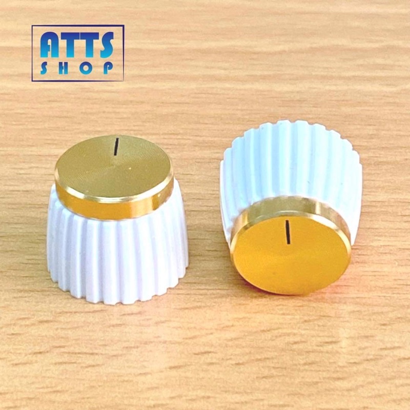ลูกบิดวอลลุ่ม VR Knop ขนาด 20x16 mm. รุ่น MA-2016 (1 ชิ้น)