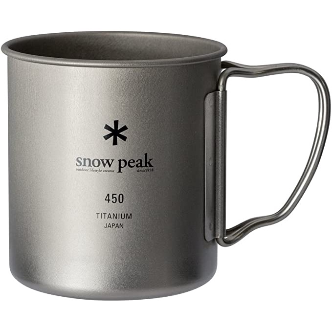 (พร้อมส่ง)แก้ว Snow Peak Titanium Single Mug แก้วไททาเนียม #ของแท้#made in Japan #ของมันต้องมี