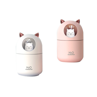 USB Moisturizing humidifier เครื่องทำความชื้นนาโน เครื่องทำความชื้นเงียบ ทำให้ผิวชุ่มชื้นเครื่องทำความชื้น โคมไฟอโรมา