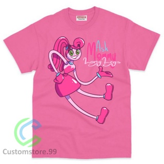 เสื้อยืดแขนยาว พิมพ์ลาย Mommy LONG LEGS POPPY PLAYTIME สําหรับเด็ก