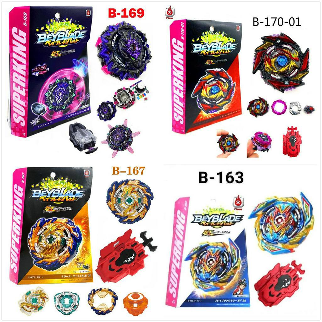 Beyblade BURST GT B-170-01 Death Diabolos Abyss Diabolos B-169 Red and Blue Black Spark B-168 Rage L