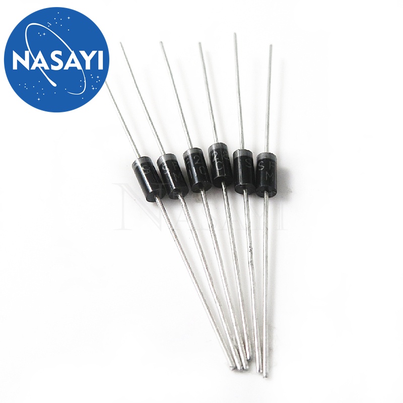 100 ชิ ้ น SF28 Super Fast Rectifier Diode 2A 600V DO-15 ในสต ็ อก